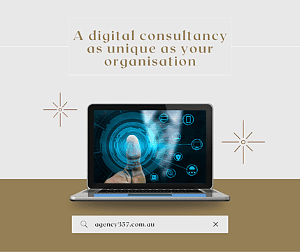 A digital fingerprint representing a customised digital marketing service for businesses